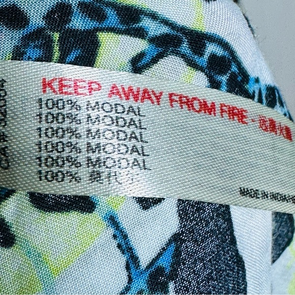 Anthropologie Margaux Sleep Dress  Large NWT Floral adjustable Ruffle V Neck - Picture 14 of 15